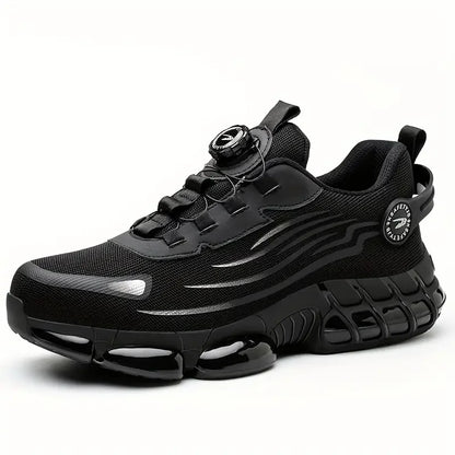 Men's outdoor comfortable breathable safety boots non-slip hiking shoes casual travel sports shoes anti-smash safety shoes