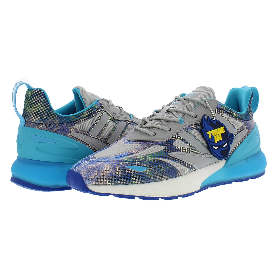 For Men's Ninja Timein Zx 2K2 Summer Training Shoes High Quality Grey/Blue EVA Mesh Insole Sneakers 100% Authentic Vietnam