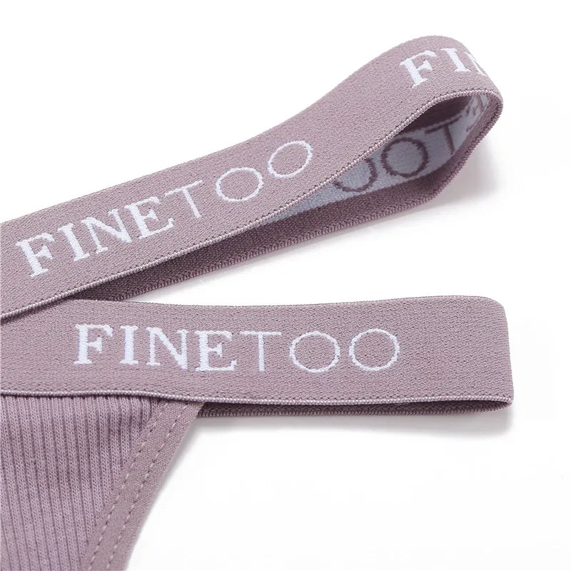 Sexy Low Waist Women Thongs Panties Female Cotton G-String Underwear Ladies Letter Belt Lingerie M-XL Girls Intimates Bikini New