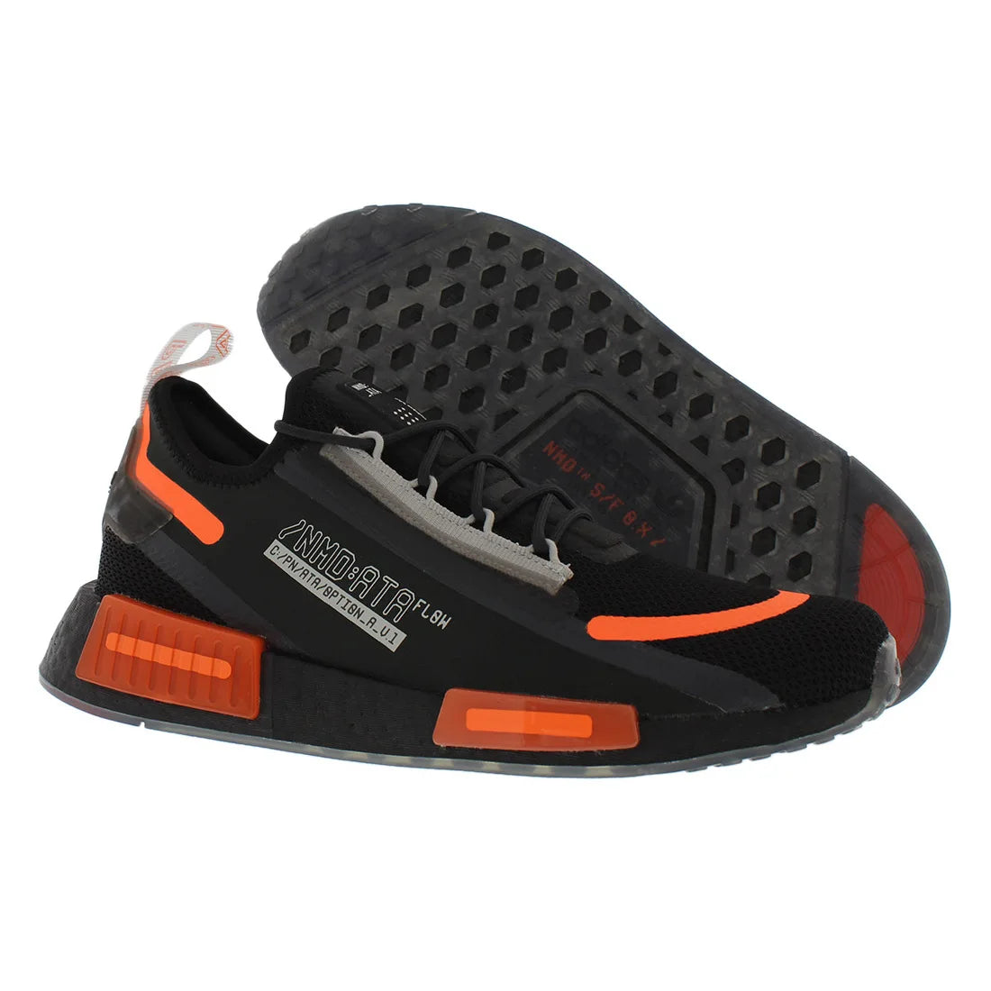 For NMD_R1 Spectoo Men's Running Shoes Black/Orange/Grey Color | 100% Authentic | Made in Vietnam