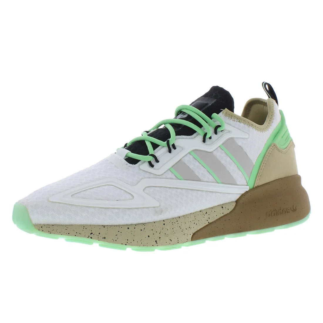 For Originals ZX 2K for Men's Sneakers White/Beige/Mint Knit Upper with EVA Mesh Insole | 100% Authentic Made in Vietnam