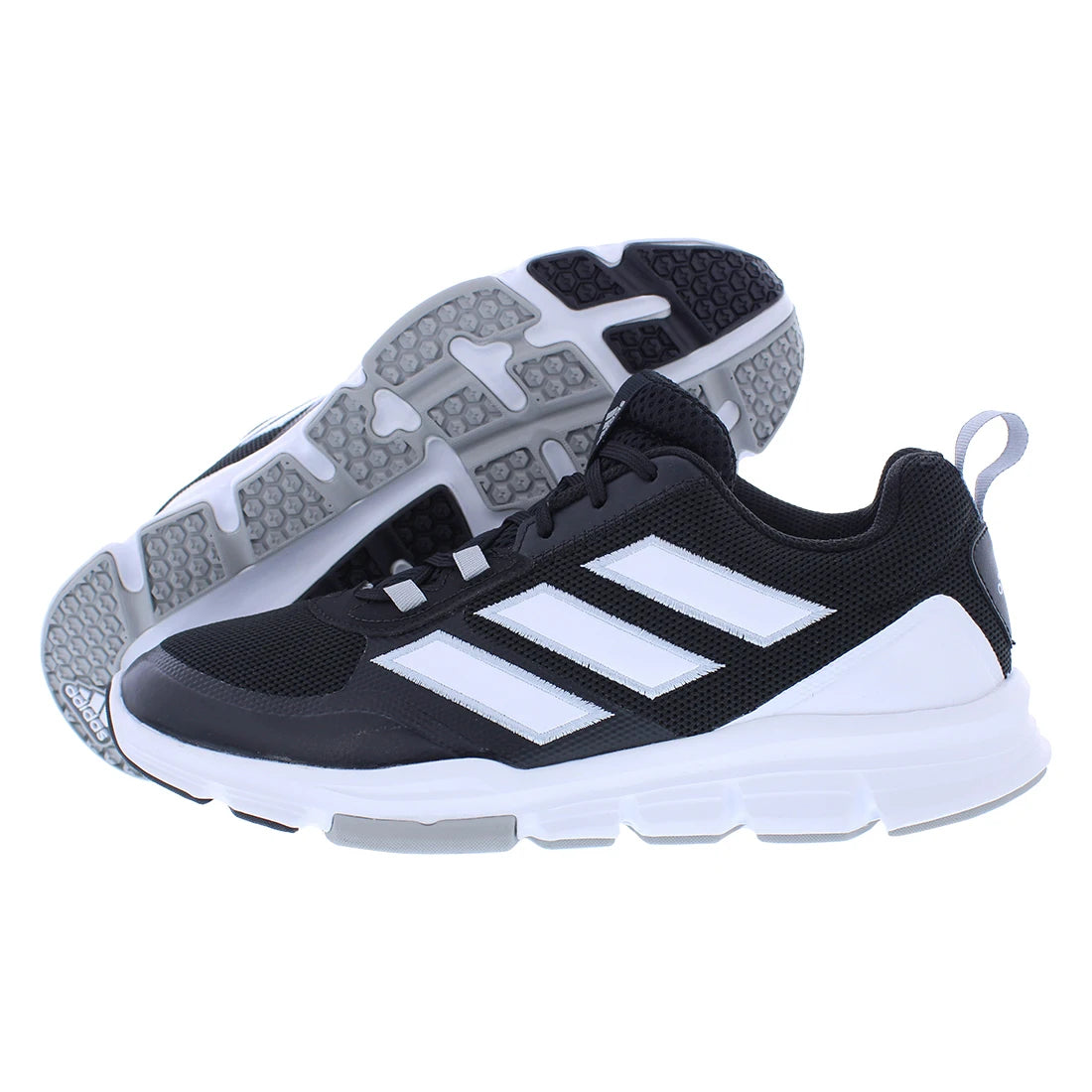 For Speed Trainer 5 Men's Running Shoes Black/White/Silver Metallic Model MSS-GW0029 | 100% Authentic