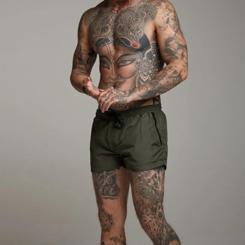 Summer Board shorts Swimwear Mens Swim Shorts Summer Beach Shorts Boxer Swimming Trunks Men Swimsuit High Quality Board Shorts