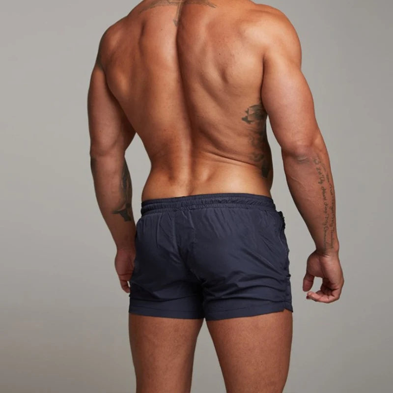 Summer Board shorts Swimwear Mens Swim Shorts Summer Beach Shorts Boxer Swimming Trunks Men Swimsuit High Quality Board Shorts