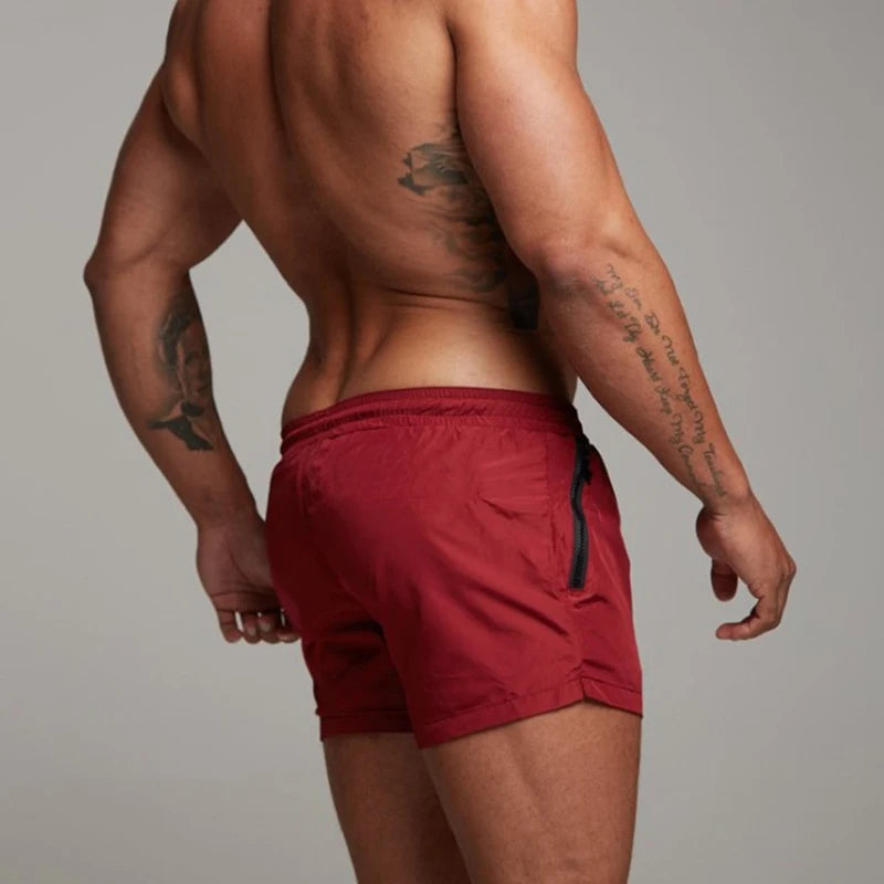 Summer Board shorts Swimwear Mens Swim Shorts Summer Beach Shorts Boxer Swimming Trunks Men Swimsuit High Quality Board Shorts
