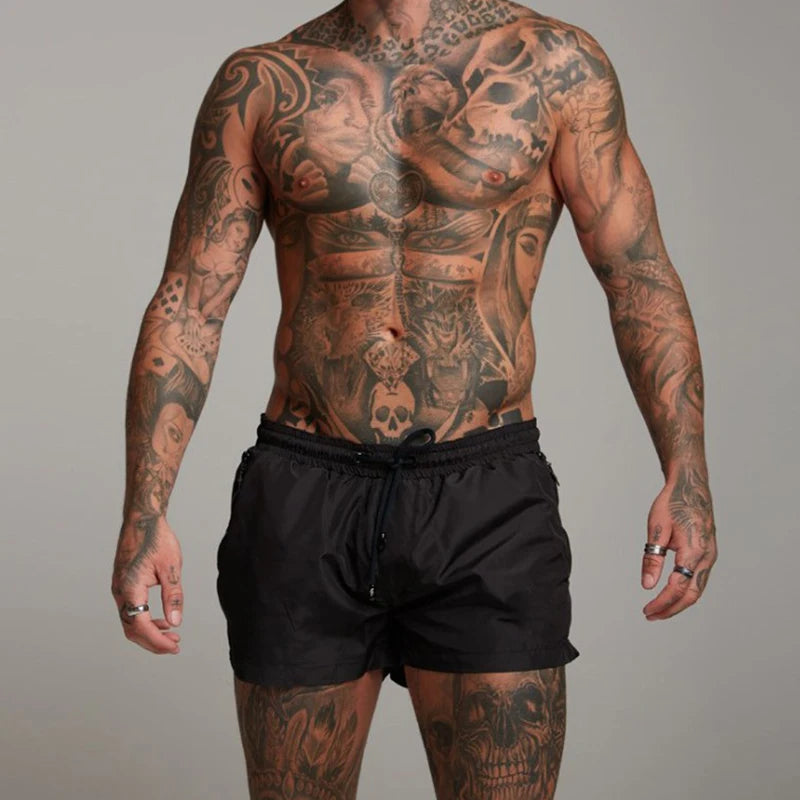 Summer Board shorts Swimwear Mens Swim Shorts Summer Beach Shorts Boxer Swimming Trunks Men Swimsuit High Quality Board Shorts
