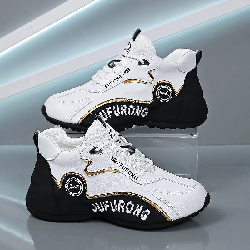 Couples Casual Sports Shoes Men's Low-top Dad Shoes Women's Height Increasing Sneakers