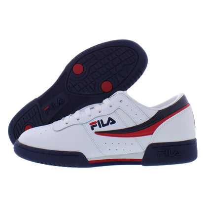 For Original Fitness Men's Sneakers White/Navy/Red Height Increasing Sporty Style Mesh Lining Fashionable Trend Made China