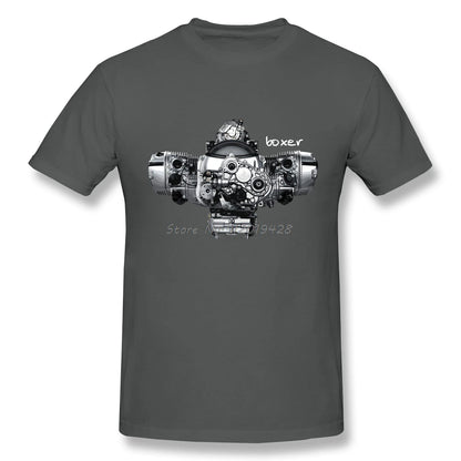 Boxer Engine R1200gs 1200 Gs R Adventure R1200rt Rt R R1200r Summer Tops For Man Cotton Fashion Family T Shirts Tee Gift