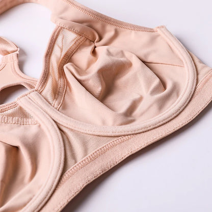 Full Cup Underwire Push Up Sports Bra