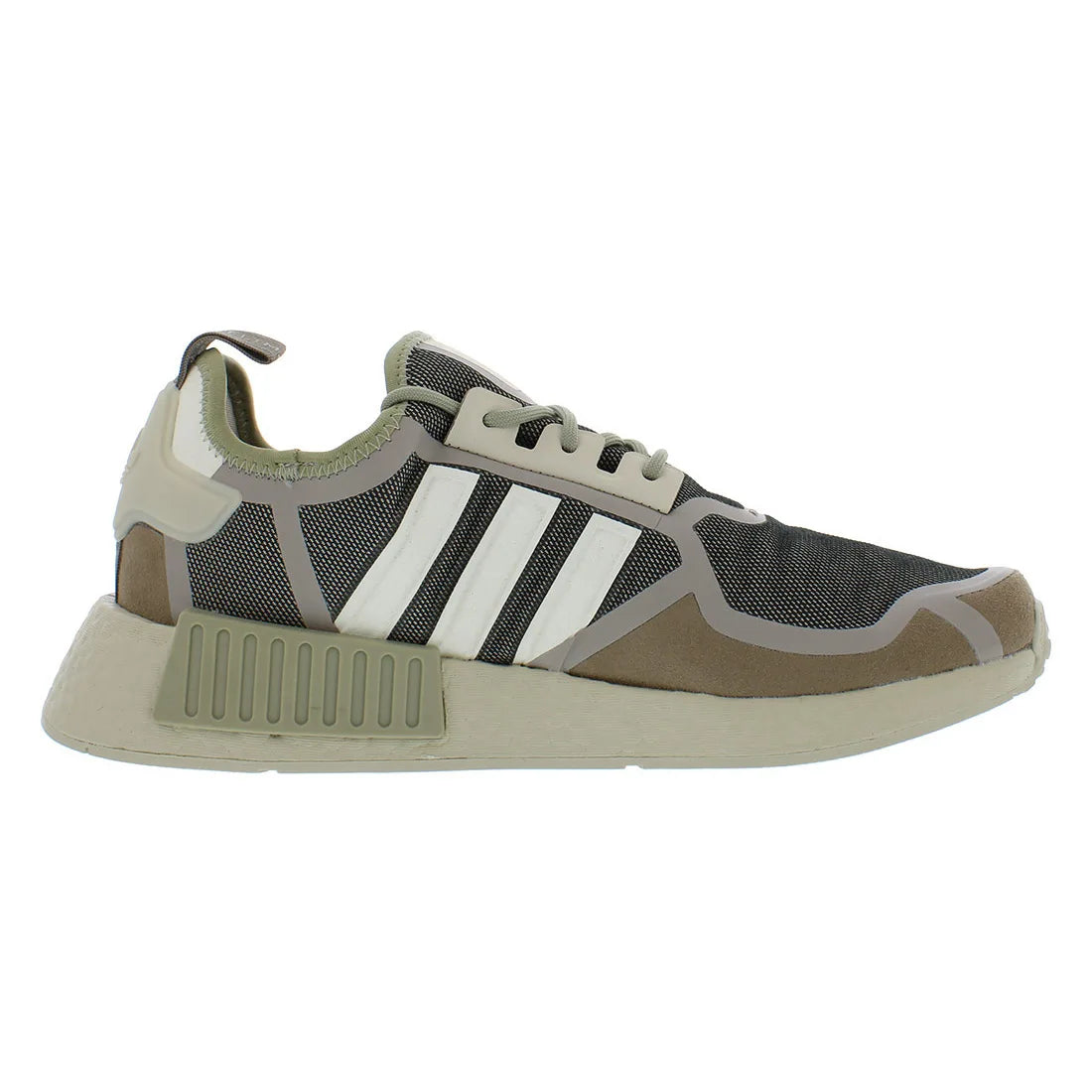 For NMD_R1 GX7606 Men's Running Shoes Black/White/Green Color Vietnam | 100% Authentic