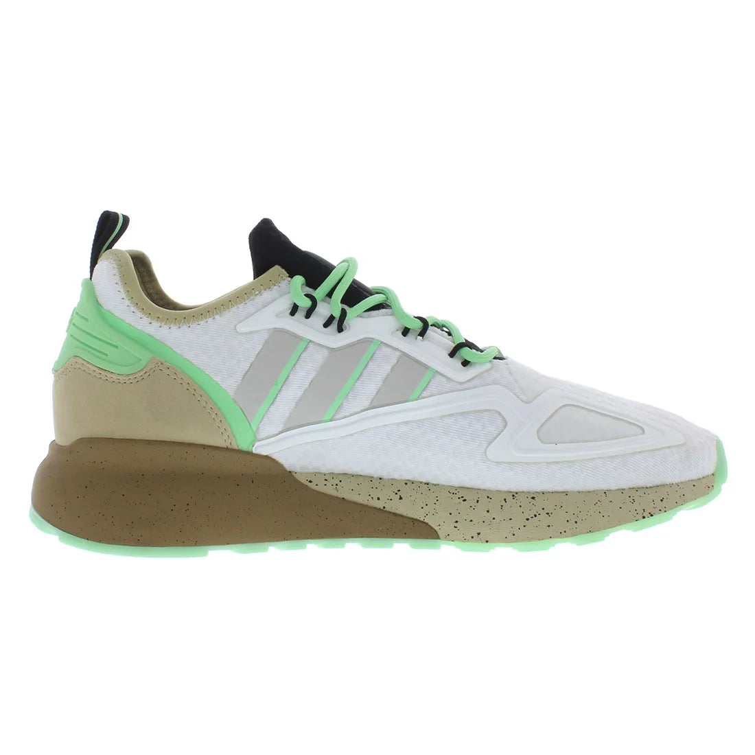 For Originals ZX 2K for Men's Sneakers White/Beige/Mint Knit Upper with EVA Mesh Insole | 100% Authentic Made in Vietnam