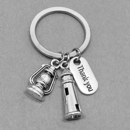 Father's Day, Mother's Day, Thanksgiving, Teachers' Day gifts, Harbor Lighthouse, keychain for thank-you lamps