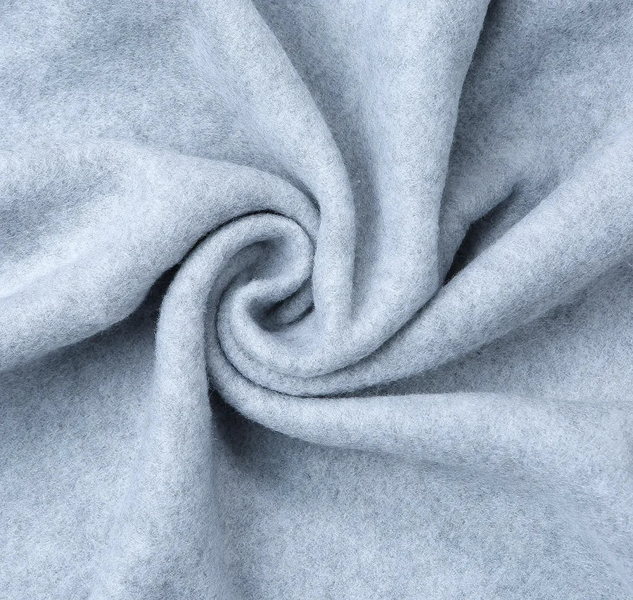 Solid Color Fleece Hip Hop Hoodie