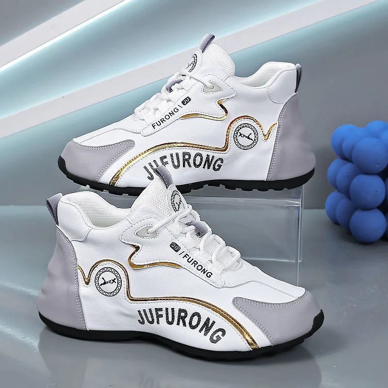 Couples Casual Sports Shoes Men's Low-top Dad Shoes Women's Height Increasing Sneakers