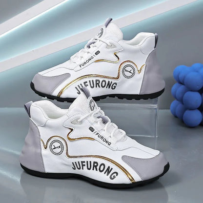 Couples Casual Sports Shoes Men's Low-top Dad Shoes Women's Height Increasing Sneakers