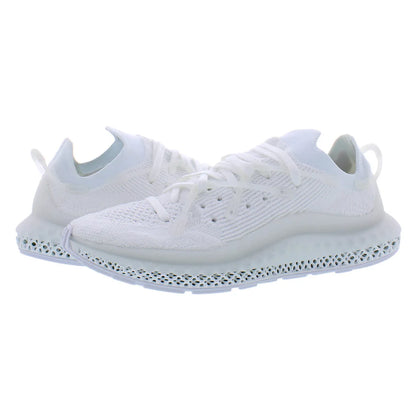 For 4D Fusio Men's Running Shoes White Mesh Upper Rubber Outsole TPU Midsole Summer Sportwear GZ7885