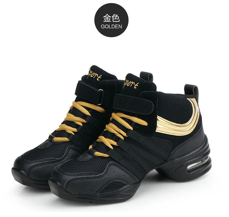 Sneakers Women Sports Feature Soft Outsole Breath Dance Shoes  Woman Practice Modern Jazz Shoes for Women Latin Dance Shoes