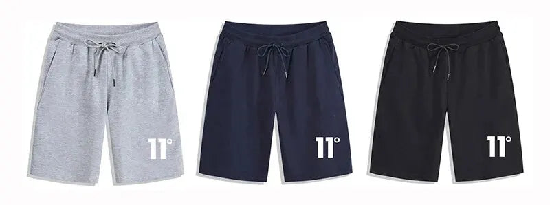 11 Printing Summer New Men's Shorts Casual Elastic Drawstring Loose Shorts Joggers Outdoor Fitness Breathable Sports Short Pants