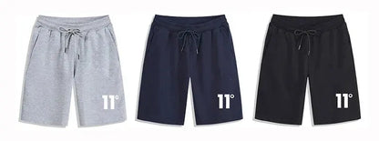 11 Printing Summer New Men's Shorts Casual Elastic Drawstring Loose Shorts Joggers Outdoor Fitness Breathable Sports Short Pants