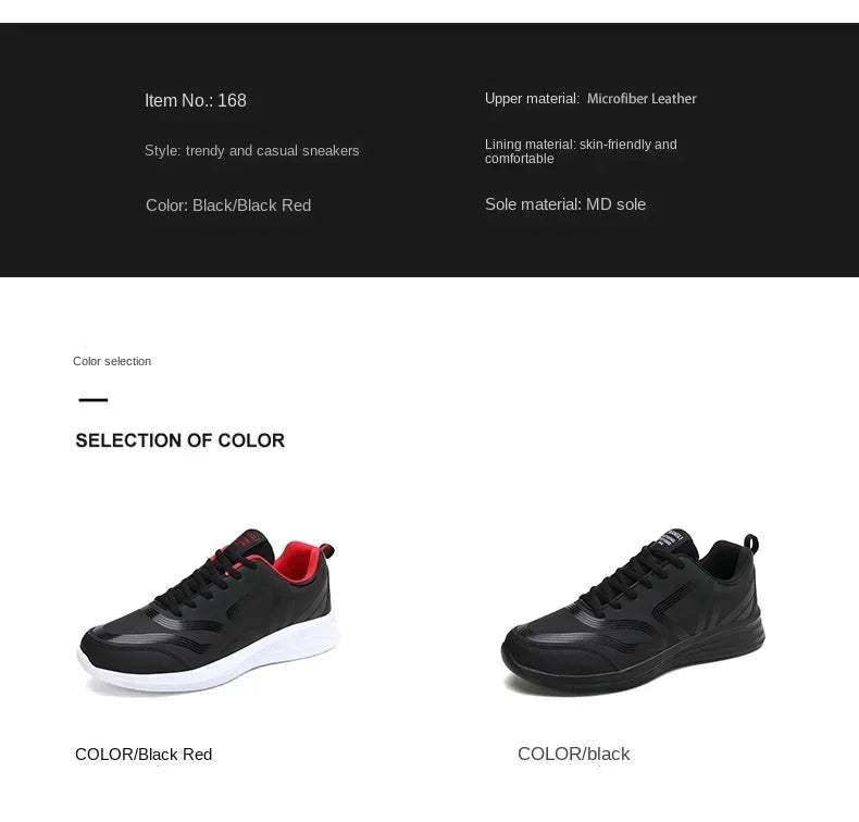 Black Sneakers Comfortable Sports Running Shoes For Men Tenis Masculinos Autumn Lightweight Casual Shoe Zapatillas Hombre