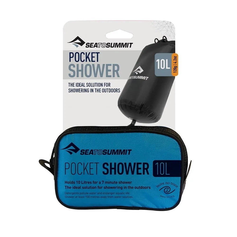 SEA TO SUMMIT POCKET CAMPING SHOWER. OUTDOOR, HOLIDAY, CAMPER VAN