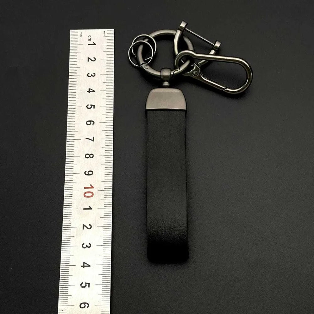 Custom Leather Father Day Dad Gifts Key Ring Camping Hiking Company Package Day BackpackWholesale Chain Bag Car Trinkets Bulk