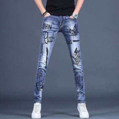 Tapered Harajuku Cowboy Jeans
