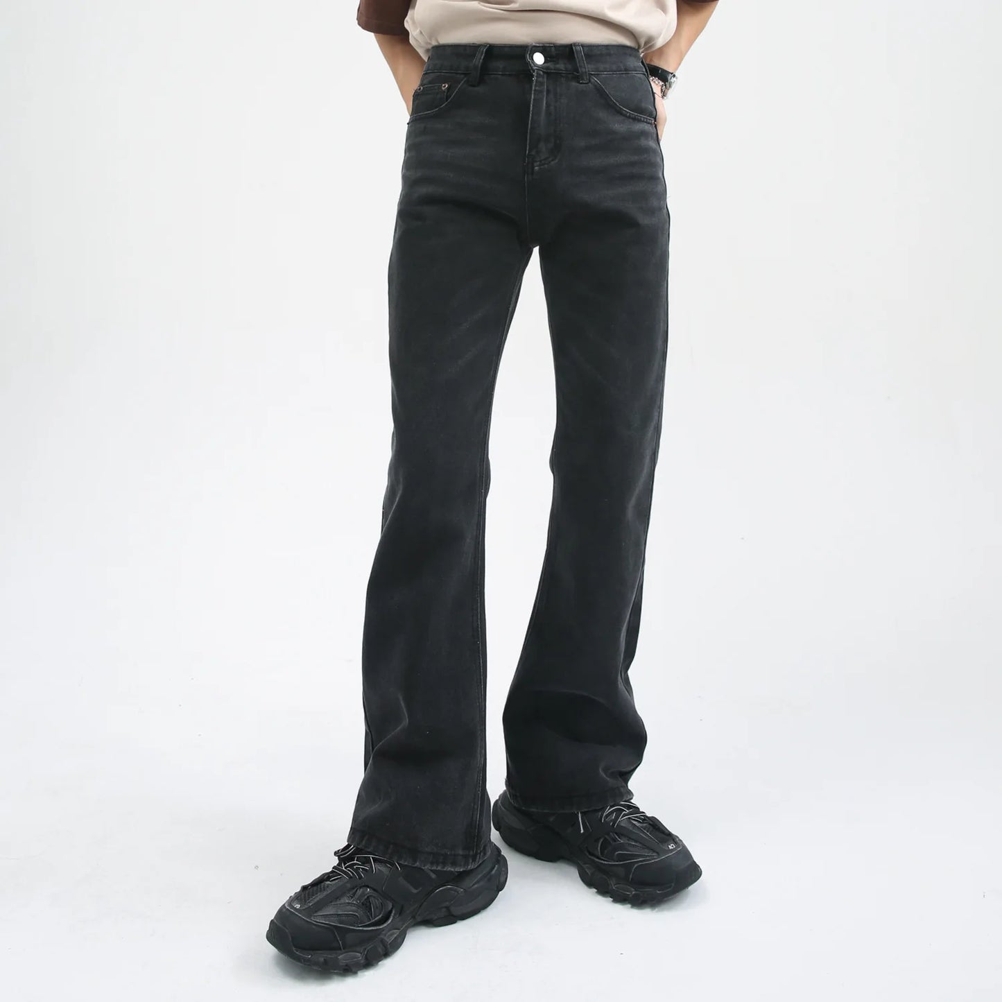 Boot Cut Flared Stretch Jeans