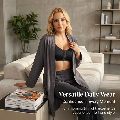 Front Closure Posture Corrector Sports Bra