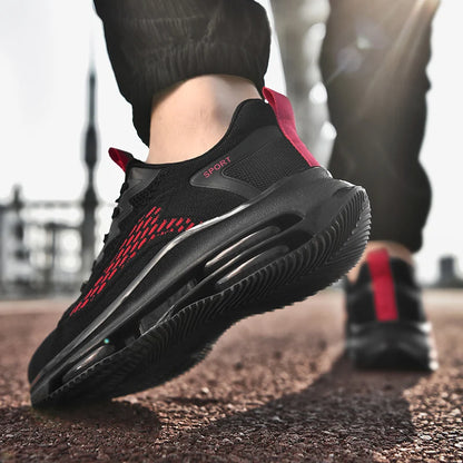 High Quality Sneakers Male Trend Black Platform Basketball Shoes Men Casual White Sport Walking Sneakers Men's Trainer 2025