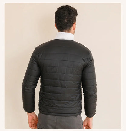 Smart Heating Cotton Jacket V-Neck Inner Wear 24 Zones Electric Thermal Insulation Clothes Motorcycle Riding Vest Heat Retention