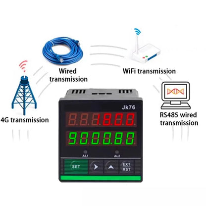 Electronic Digital Meter Electronic Encoder Digital Length Counter Meter Wheel Roll Length Measuring Meter Testing Equipment