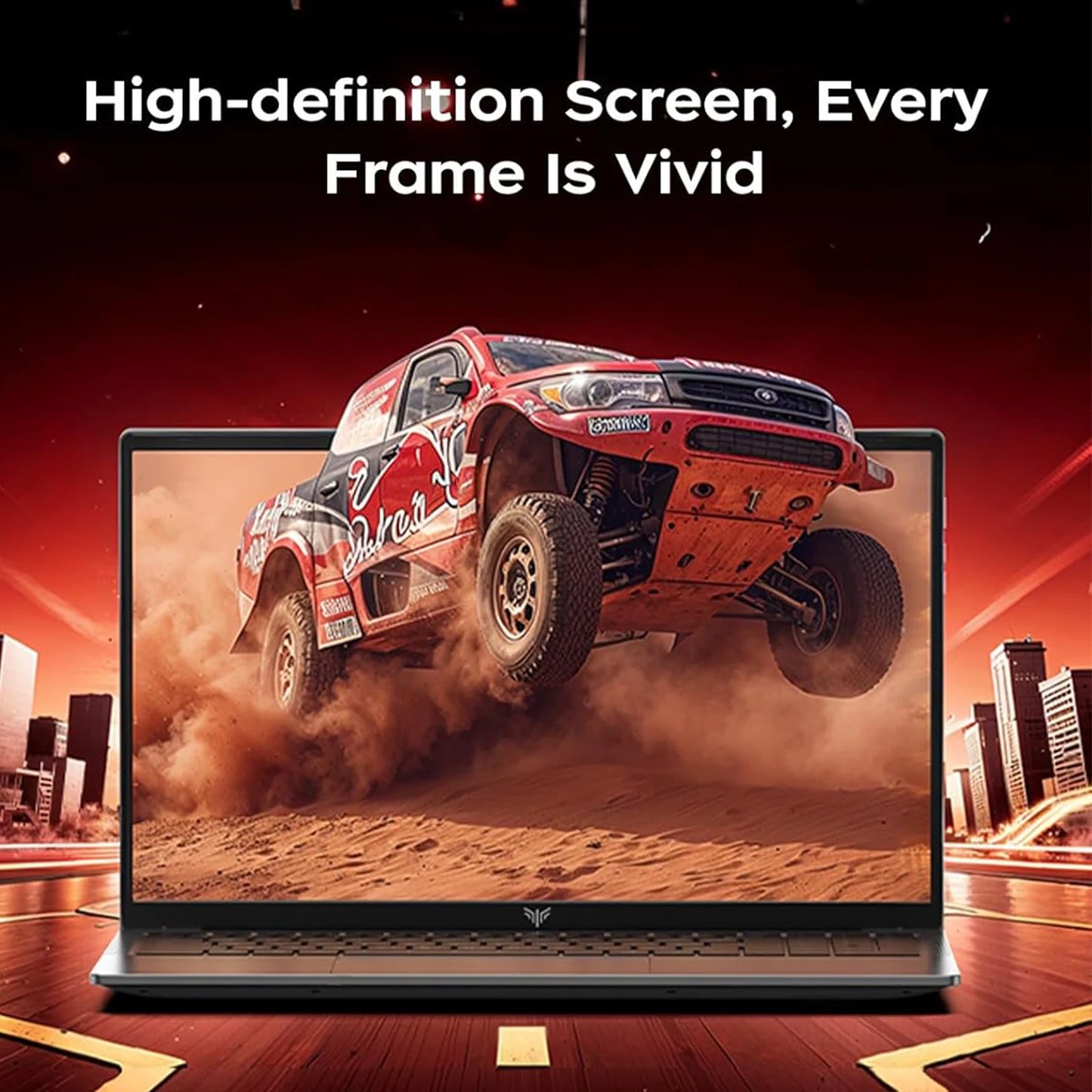 KAMRUI 15.6 Gaming Laptop with AMD Ryzen7 7730U 16GB DDR4 RAM 512GB SSD WiFi 6 Windows 11 Laptop Computer for Video Editing