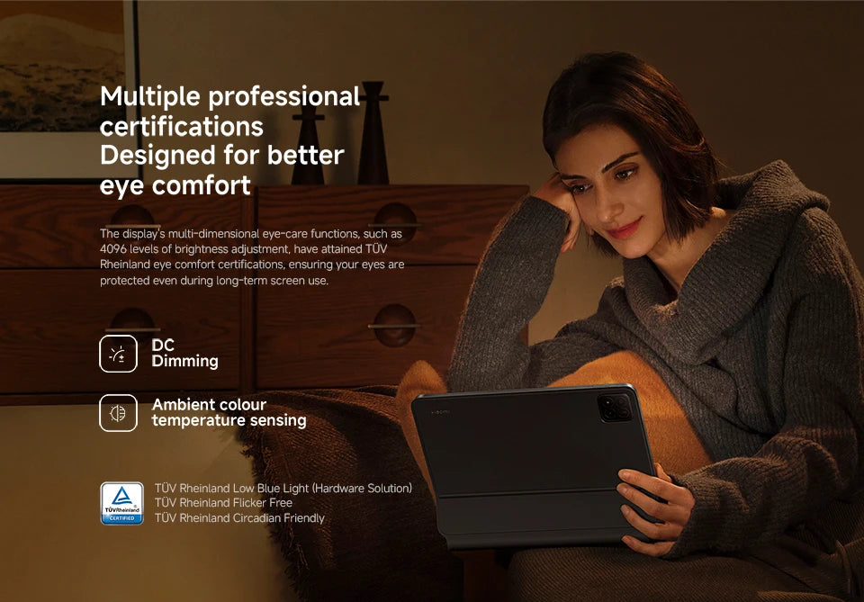 Global Version Xiaomi Pad 7 Tablet 11.2" 3.2K Display Snapdragon 7+ Gen 3 Octa-core CPU 8850mAh 13MP Camera 144Hz 45W Charging
