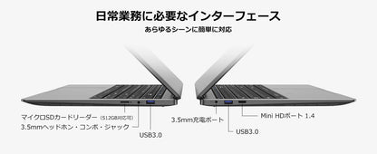 15.6 "Thin & Portable Laptop Computer Intel Celeron N4000 12GB RAM 256GB SSD FHD 1920x1080 16:9 Display For Work And Study