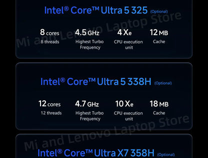 Xiaomi REDMI Book Pro 14 2026 Ultra5-338H/Ultra X7-358H 32GB+1TB 14inch 2.8K 120Hz Screen Blue