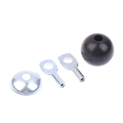 5PCS Gym Cable Steel Wire Rope Accessories for Cable Machine Fitness Equipment Exercise Metal Limit Ball Terminals Gasket