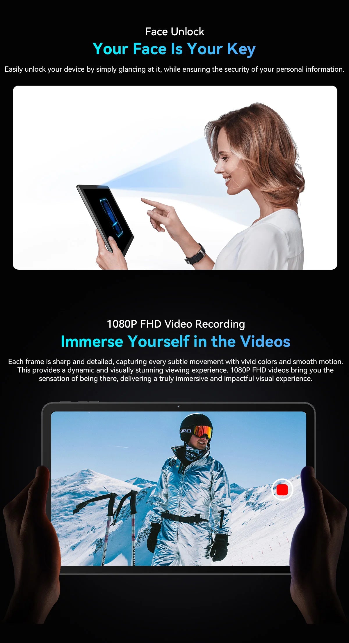[World Premiere] Blackview OSCAL PAD 100 Tablet 12'' 2K FHD+ Unisoc T615 12+24GB RAM 256GB ROM 9000mAh Android 15 4G Tablets PC