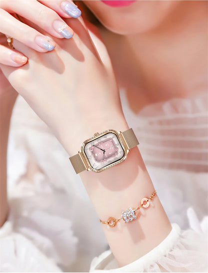 2026 Fashion Women Smart Watch Bluetooth Call Custom Watch Face Fitness Tracker IP68 Waterproof Smartwatch Woman for Android IOS