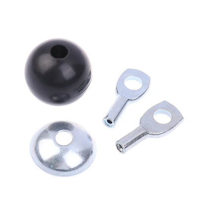 5PCS Gym Cable Steel Wire Rope Accessories for Cable Machine Fitness Equipment Exercise Metal Limit Ball Terminals Gasket