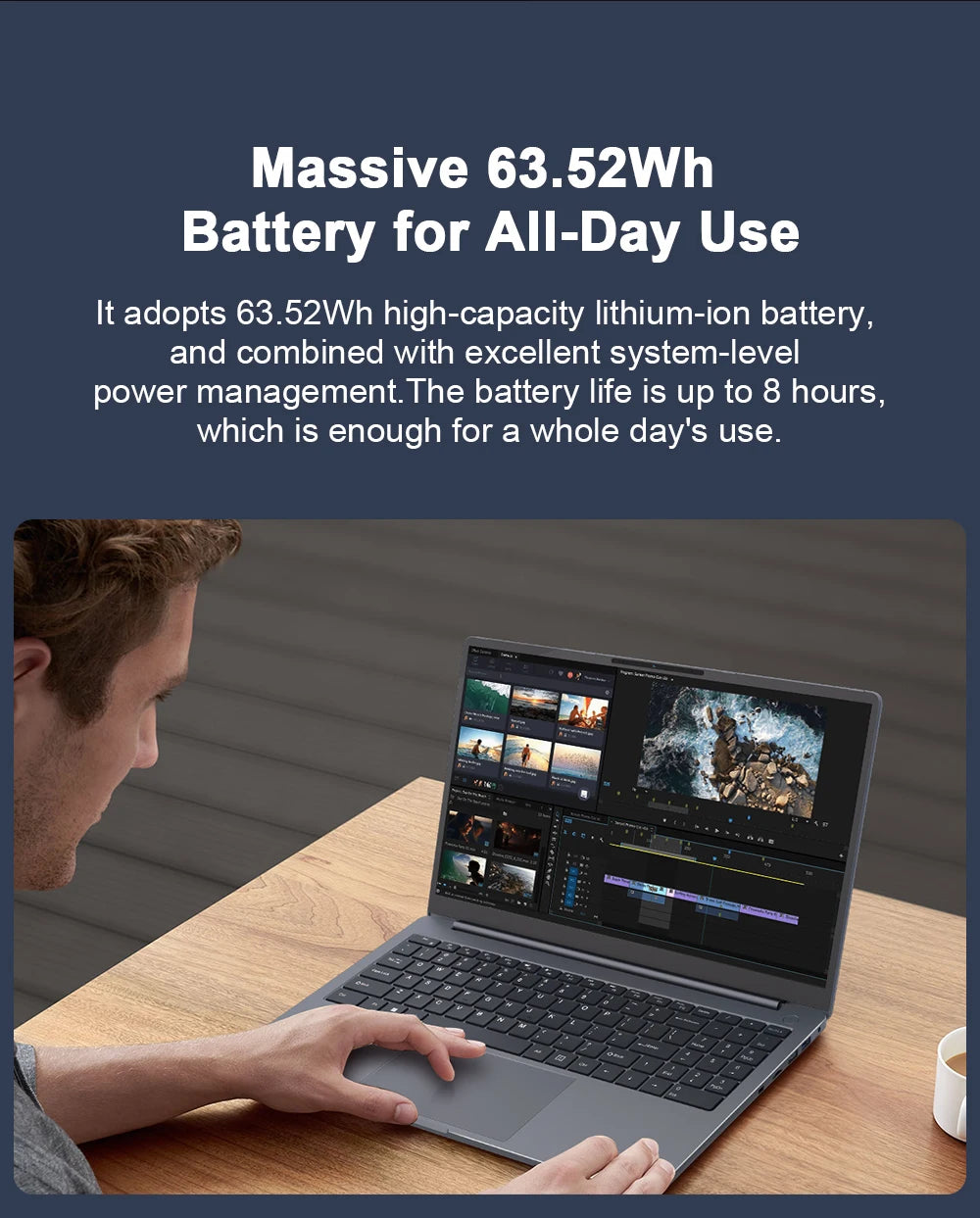Ninkear A15 Plus 2026 Gaming Laptop Computers AMD Ryzen™ 7 5825U 4.5Ghz 15.6' FHD IPS 16GB DDR4 + 1TB SSD Backlit Keyboard FP Unlock