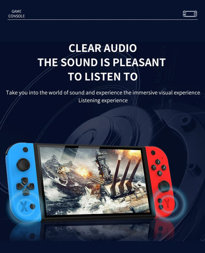 G90 retro arcade handheld console offers long battery life and a lightweight, portable design, and can be connected to a TV, mak