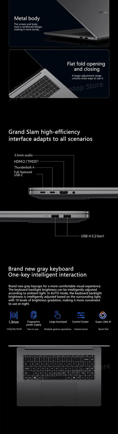 【NEW】Xiaomi REDMI Book Pro 16 2026 Ultra5-338H/UltraX7-358H 32GB+1TB 16inch 3.2K 165Hz Screen