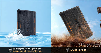 HOTWAV R10 Pro Rugged Tablet 10800mAh Massive Battery 10.1'' HD+ Display Pad Android 14 8GB 256GB 13MP 4G Global Tablet PC