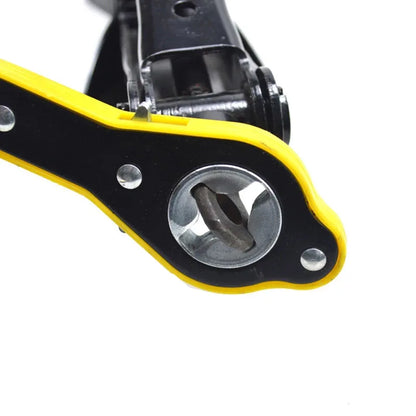 Automotive Labor-Saving Long Handle Jack Ratchet Wrench Automotive Key Tire Suspension Ear Wrench Automotive Maintenance Tool