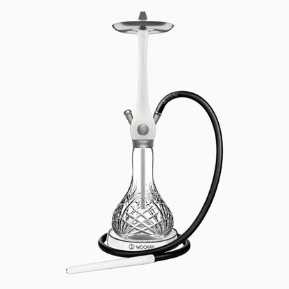 Wookah Hookah Shisha Set High Quality Wooden Large Hookah with Glass Bottle Single Pipe