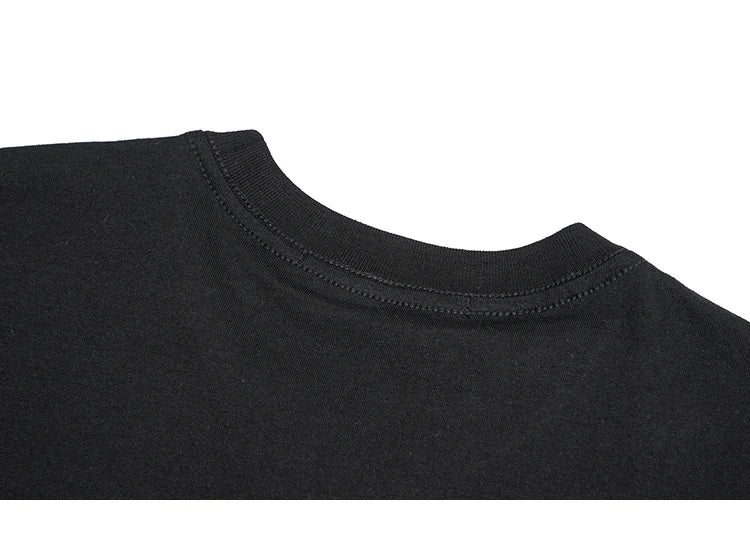 Hip Hop Streetwear Men Tshirt Oversized Short Sleeve Shadow Graphic Print Y2k Tops Tee Harajuku Gothic Aesthetic Clothing Cotton
