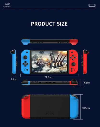 G90 retro arcade handheld console offers long battery life and a lightweight, portable design, and can be connected to a TV, mak