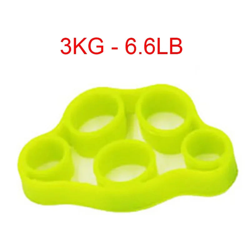 Hand Gripper Silicone Finger Expander Exercise Hand Grip Wrist Strength Trainer Finger Exerciser Resistance Bands Fitness